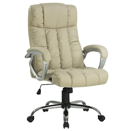 Stone Bonded Leather Office Chair